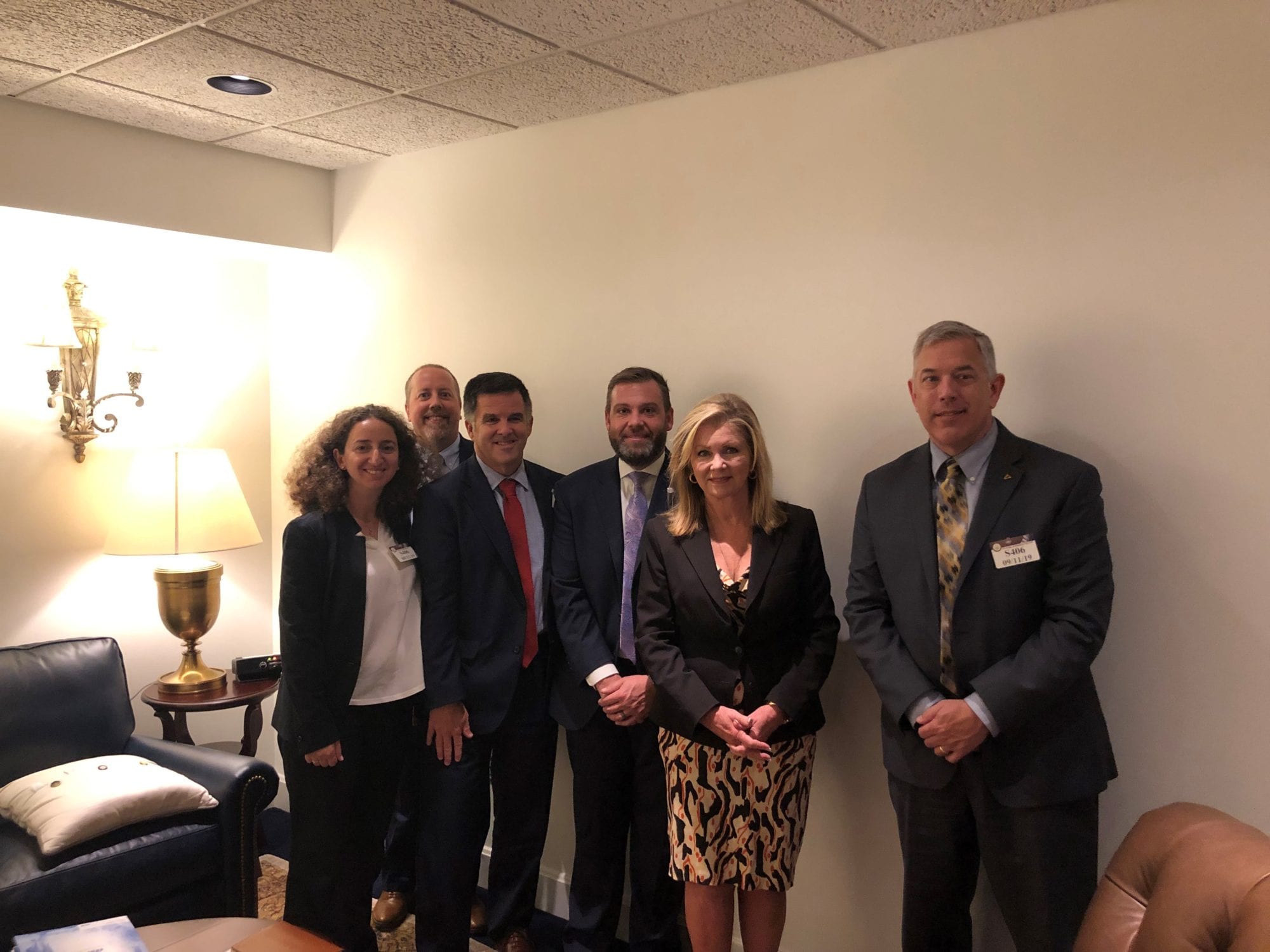 Pharmacy reps with Senator Marsha Blackburn