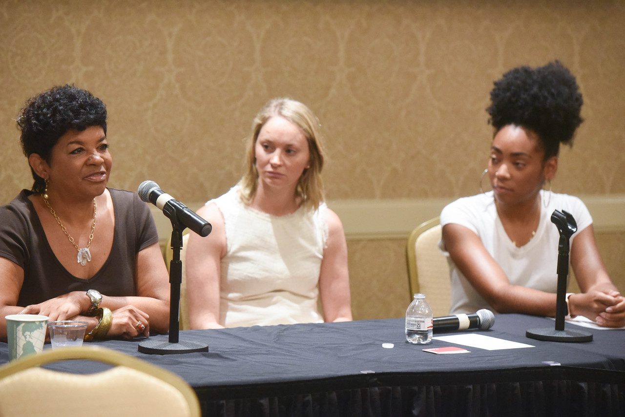 Panel for Whos in the Room Where It Happens? A Look at Women in the Music Industry at Belmont University September 27, 2019.
