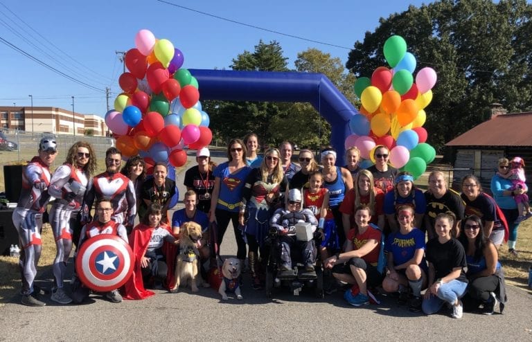 Physical Therapy Students Volunteer at Garrett’s Hero Run