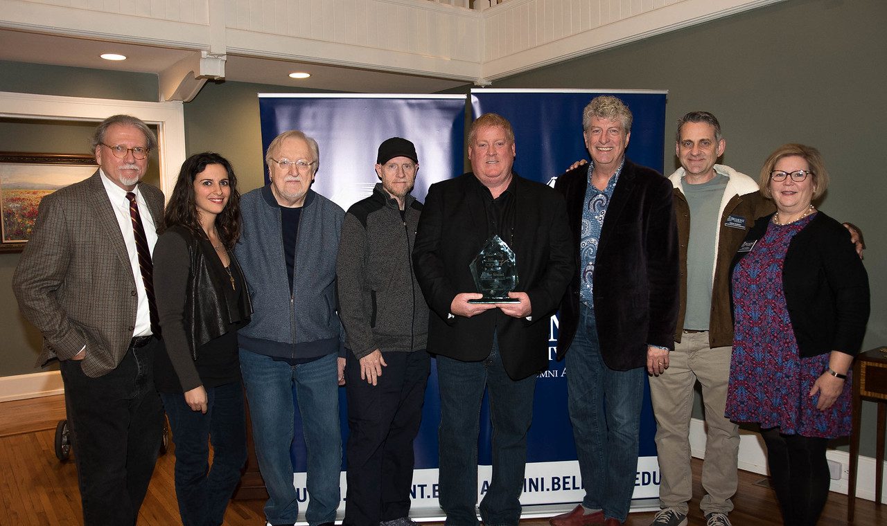 Group shot at award event