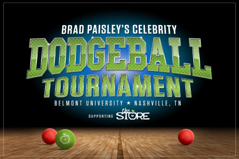 Brad Paisley Announces Celebrity Dodgeball Tournament to Benefit Nonprofit The Store