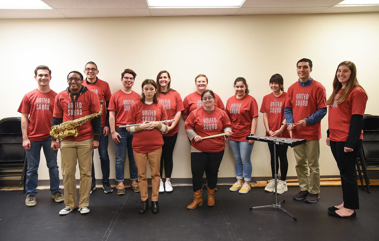 Group Photo with instruments