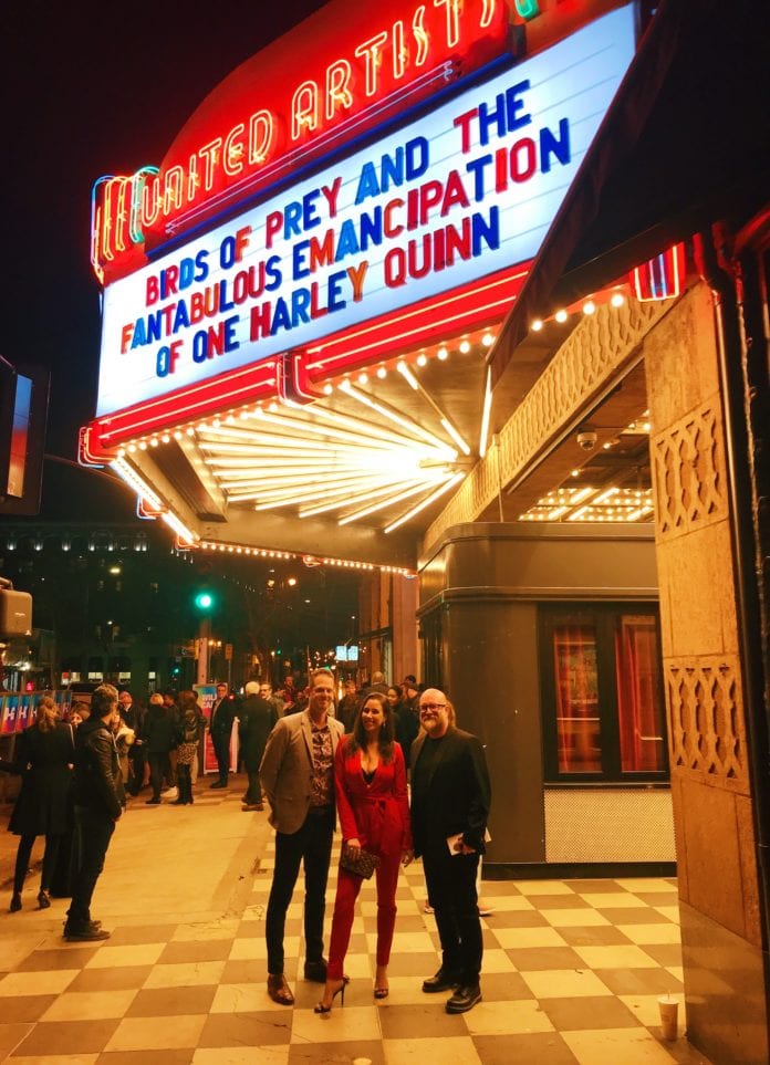 Trio Attends Screening in LA