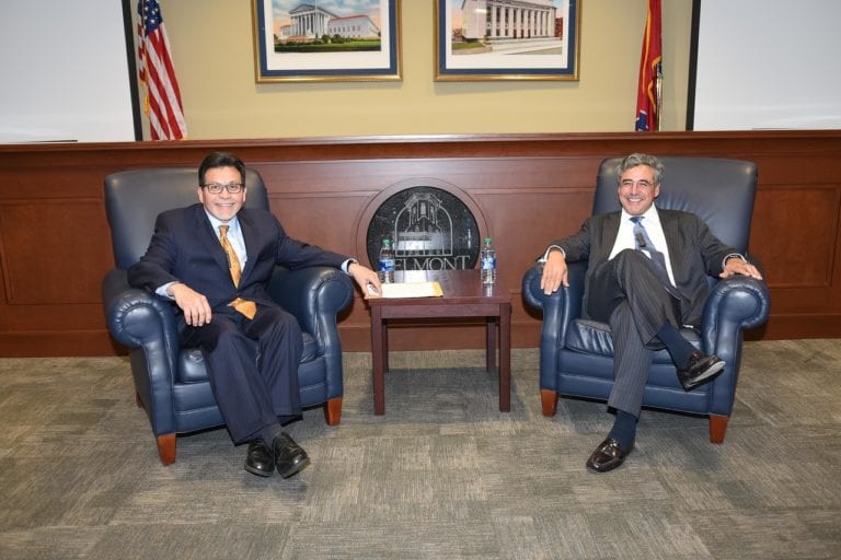 U.S. Solicitor General Noel Francisco Visits Belmont University