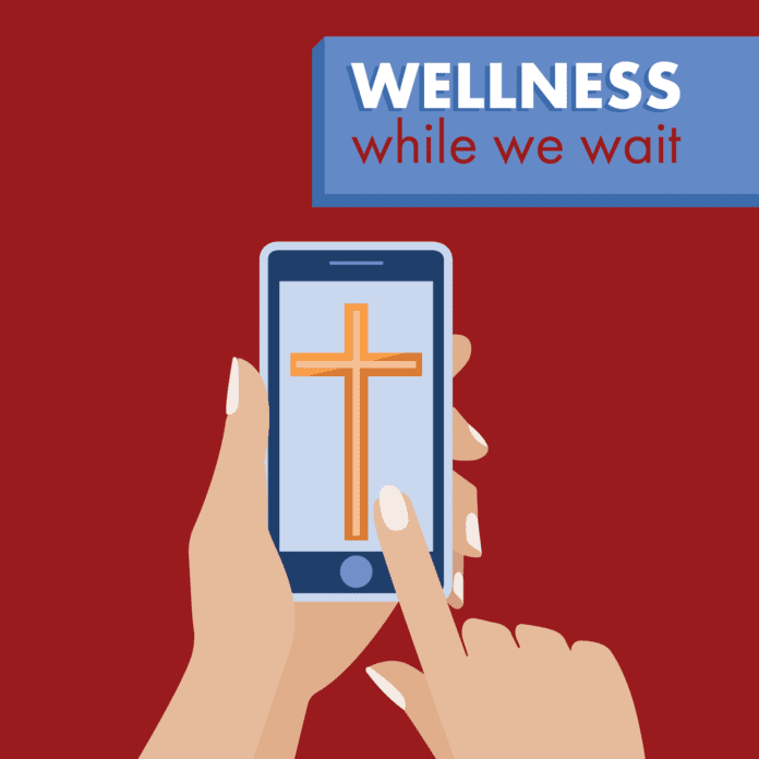 Wellness While We Wait Graphic