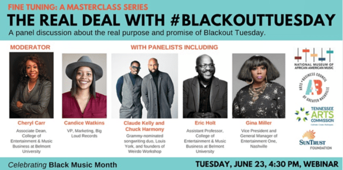 Black Out Tuesday Webinar