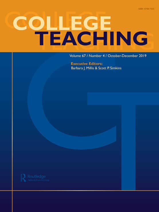 College Teaching cover
