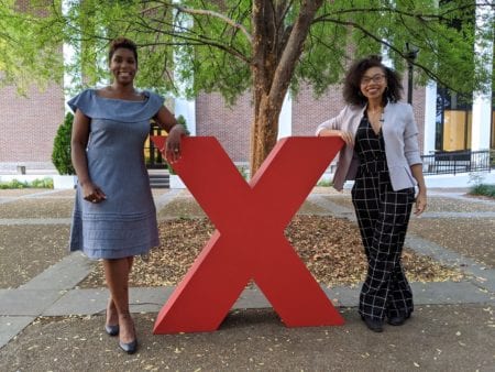 Blake Simpson and Alora Young at TEDxNashville at Belmont University.