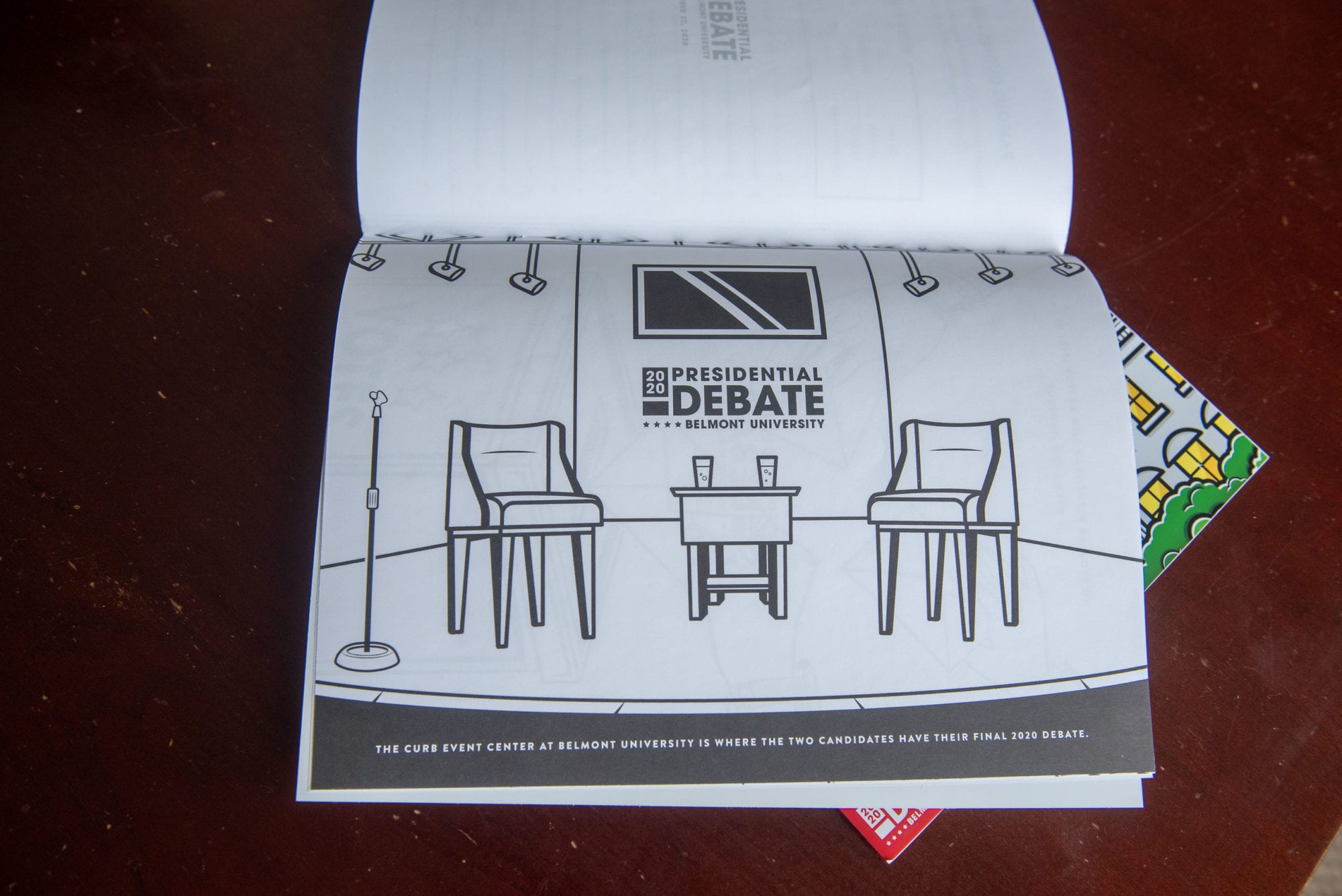 Debate illustration in Coloring Book