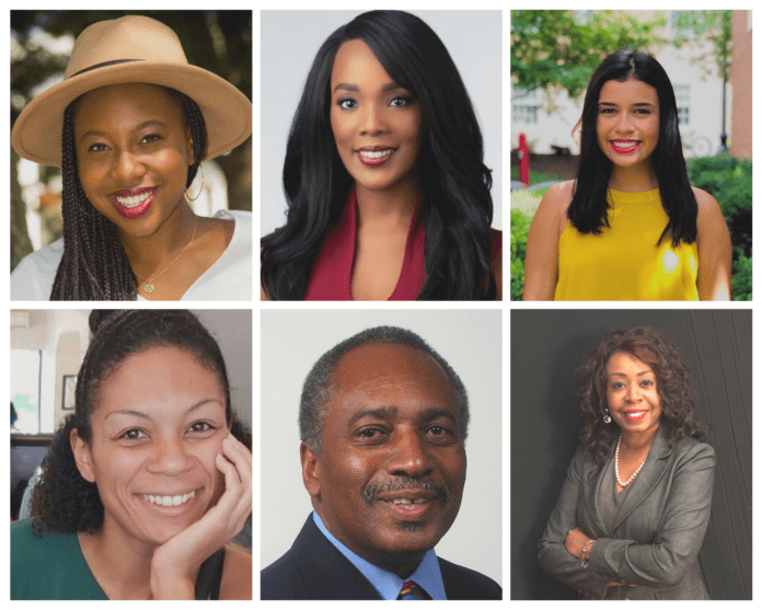 collage of speaker headshots