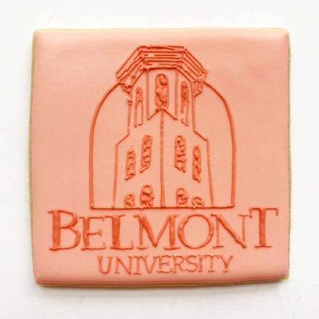 Cookie Depicting Belmont logo