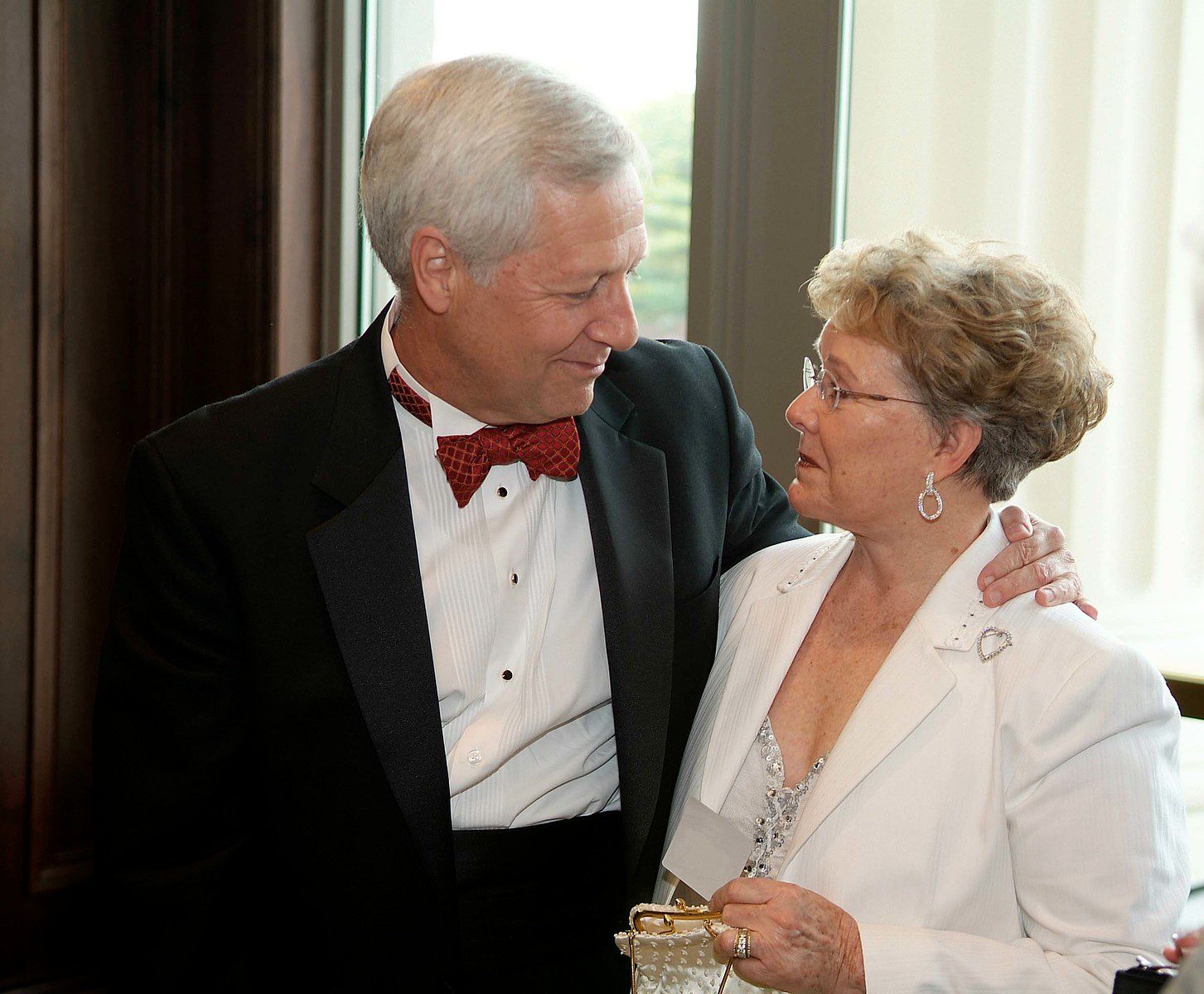 Dr. Fisher and Helen Kennedy