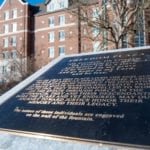 Freedom Plaza plaque