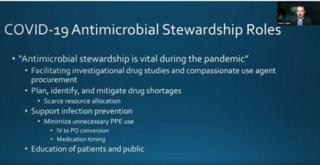 COVID-19 Antimicrobial Stewardship Roles