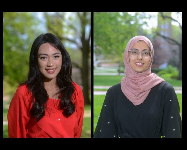 Highlighting the 2021 Graduating E.S. Rose Scholars: Emily Vo and Haleema Shamsuddin