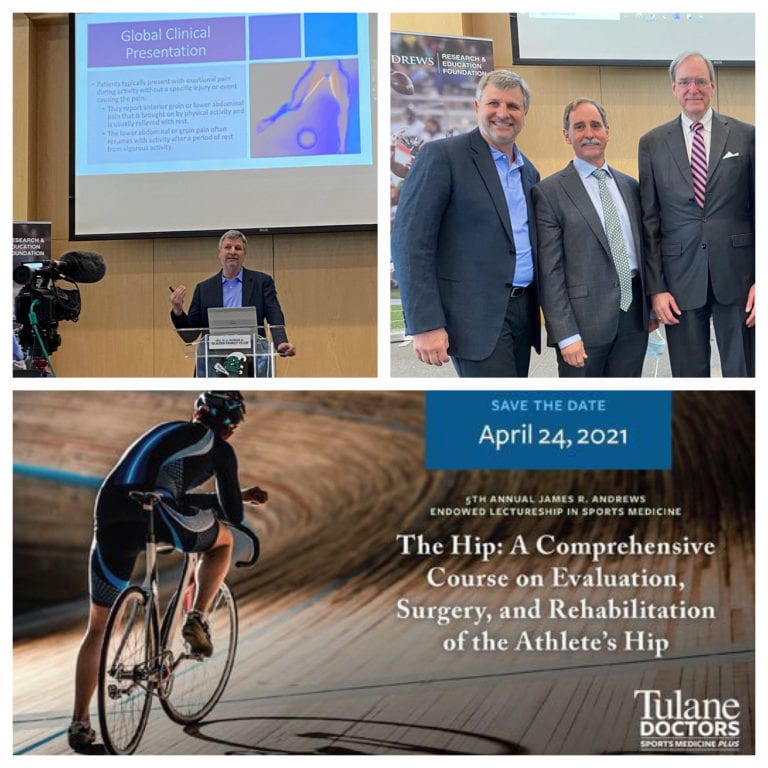 Voight Presents Course at Annual Lectureship in Sports Medicine at Tulane