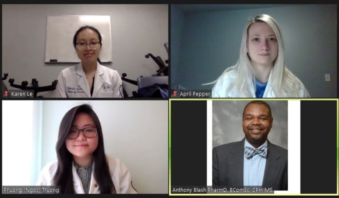 Healthcare Informatics team on Zoom