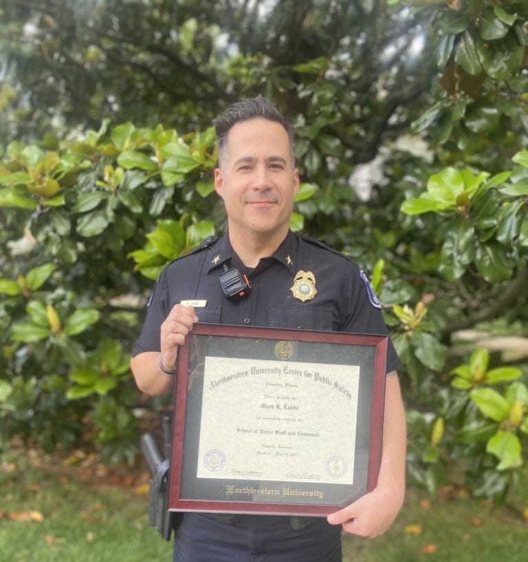 Labbe Graduates from Northwestern School of Police and Command