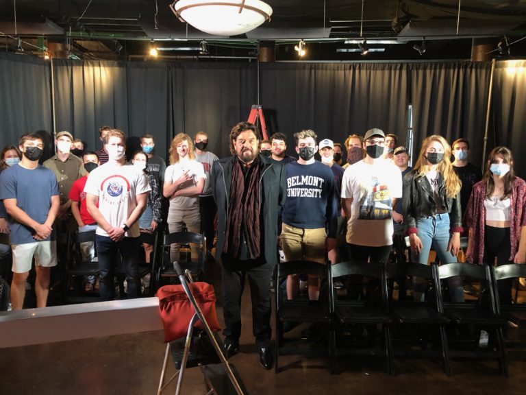 AET Master Production Class Visits with Alan Parsons OBE