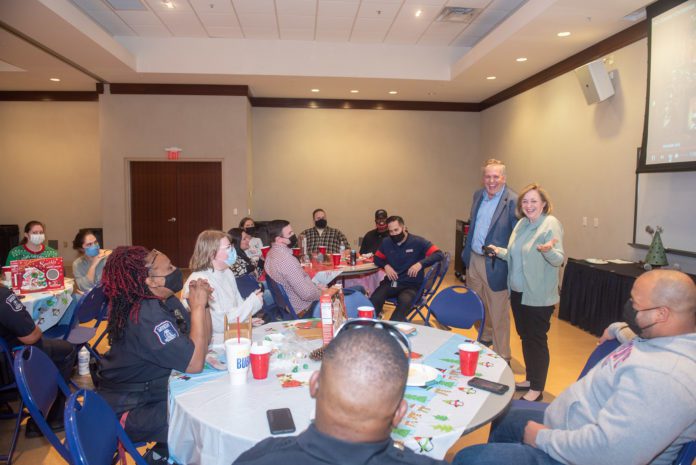Greg and Susan Jones share reflections on Christmas and Hope with the Campus Security Team