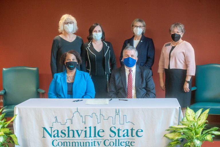 Belmont University and Nashville State Community College Renew Bachelors of Science in Nursing Degree Completion Agreement Belmont University and Nashville State Community College Renew Bachelors of Science in Nursing Degree Completion Agreement