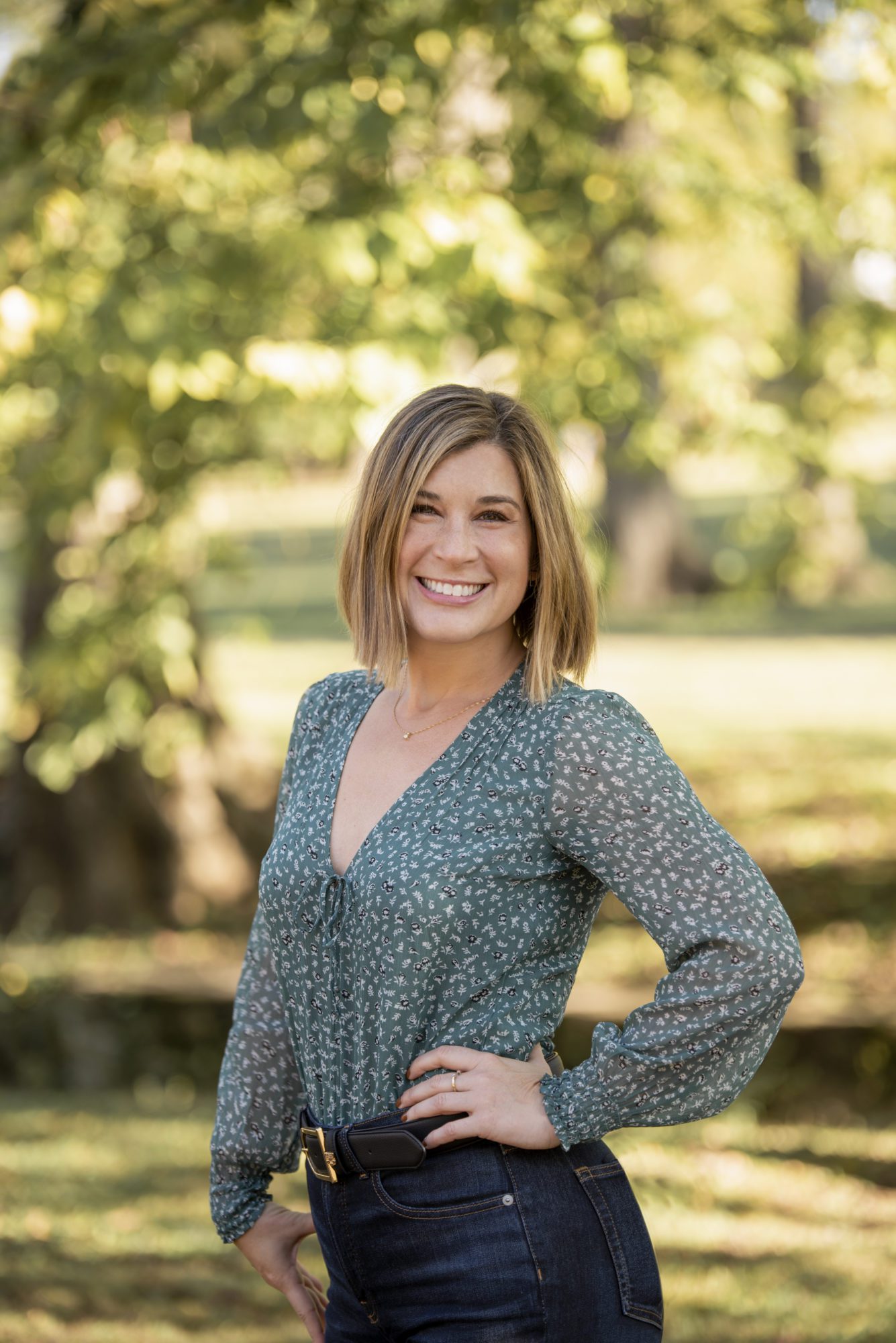 headshot of Belmont Associate Professor Elisa Greene