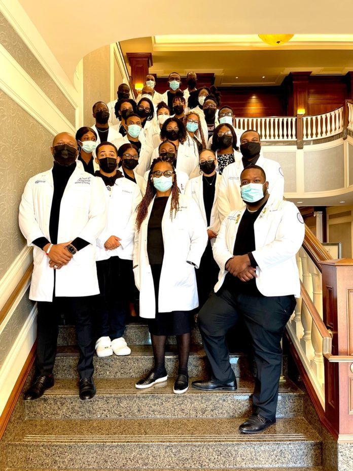 group of black pharmacy students