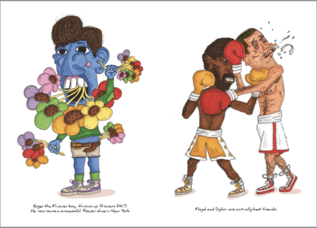 Illustration series for Paper Boy magazine
