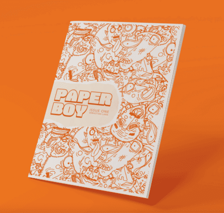 Paper Boy magazine design layout