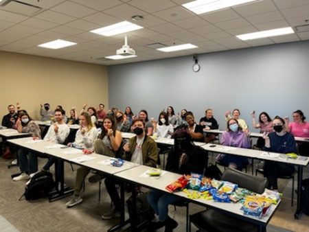 students in classroom