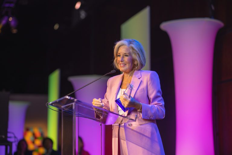 Board of Trustees Member Cordia Harrington Presented with 2022 Bridge Builder Award at Amplify Nashville
