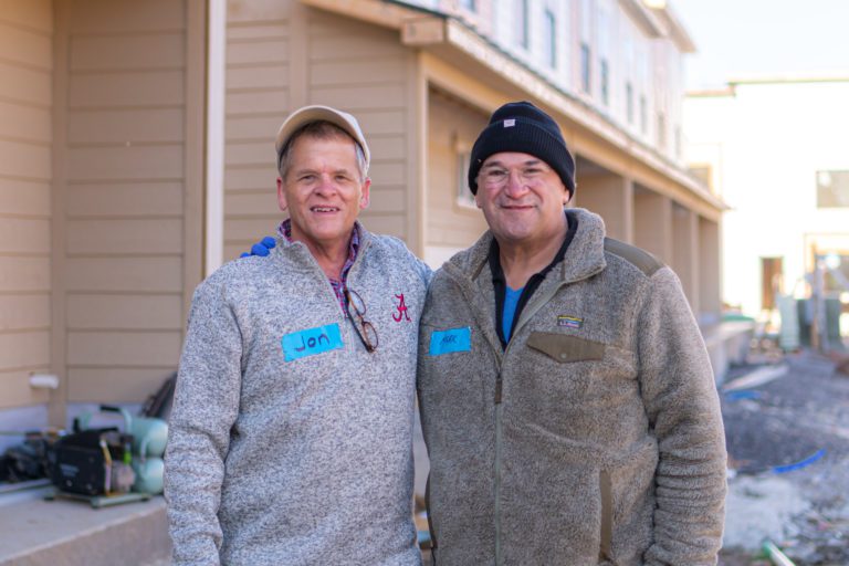 Jewish and Christian Leaders Meet in North Nashville for a Habitat for Humanity Build Day