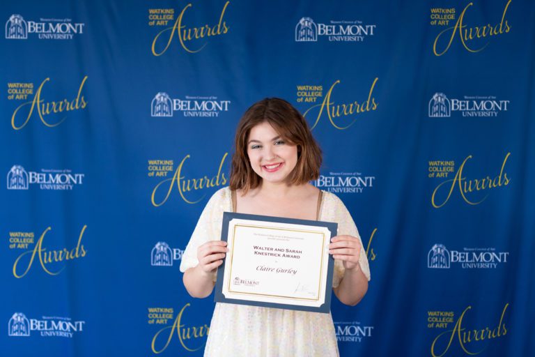 Inaugural Walter and Sarah Knestrick Scholarship Awarded to Senior Claire Gurley
