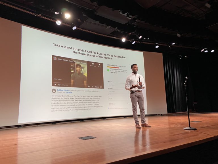 Belmont Senior Keidron Turner Among Featured Storytellers at Black Tennesse Voices Live 2022 