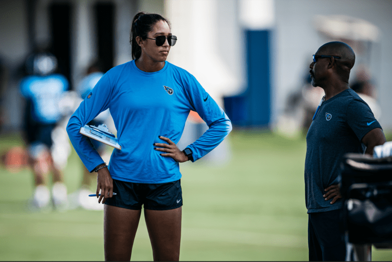 Titan Up! Sport Admin Master’s Student Chesney McClellan Lands Dream Internship with Titans