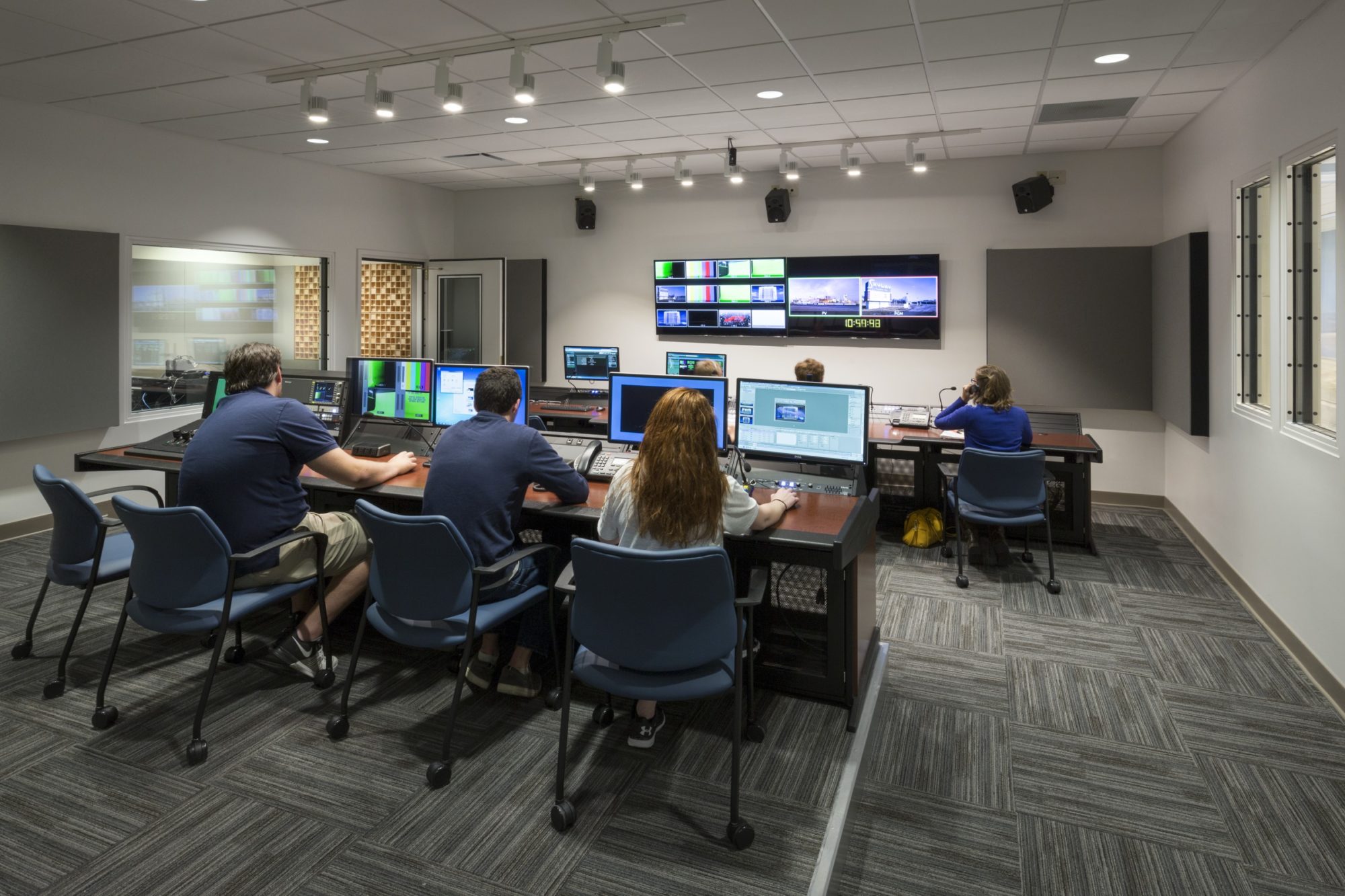 Classroom lab space in Johnson Center