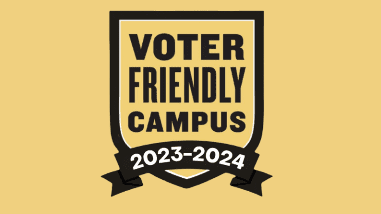 Belmont Earns Voter-Friendly Campus for 2023-2024 for Second Year