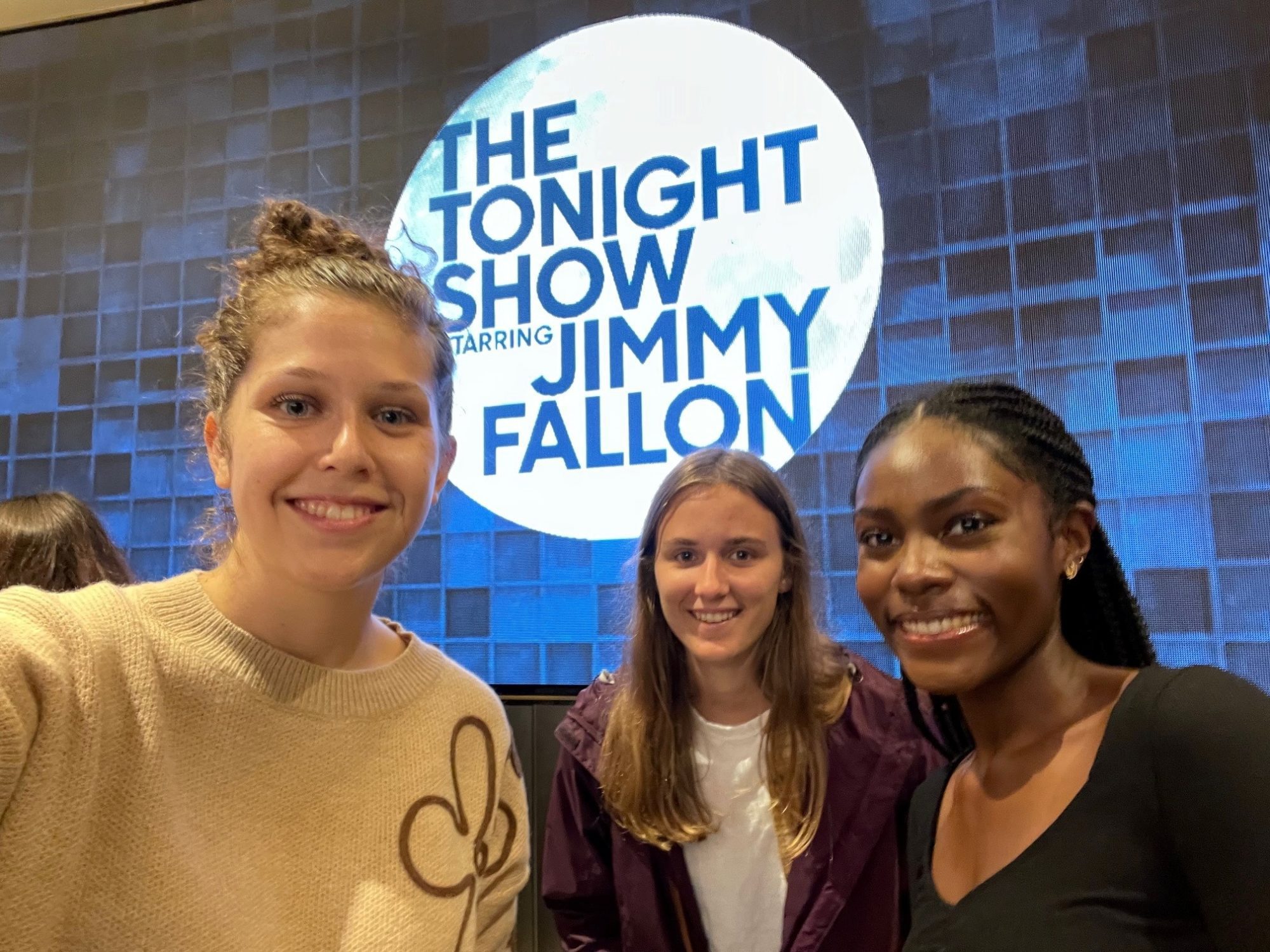 Students at the Tonight Show in New York City