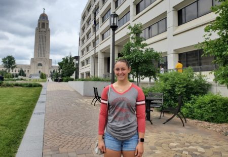 Smith at The Nebraska State Capitol