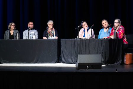 panel on stage