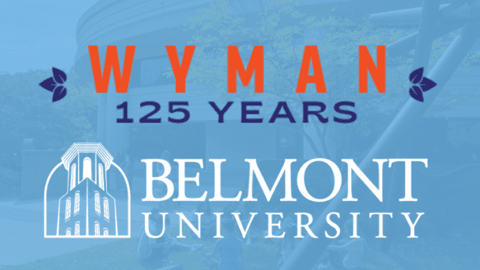 Wyman Leaders and Belmont logos